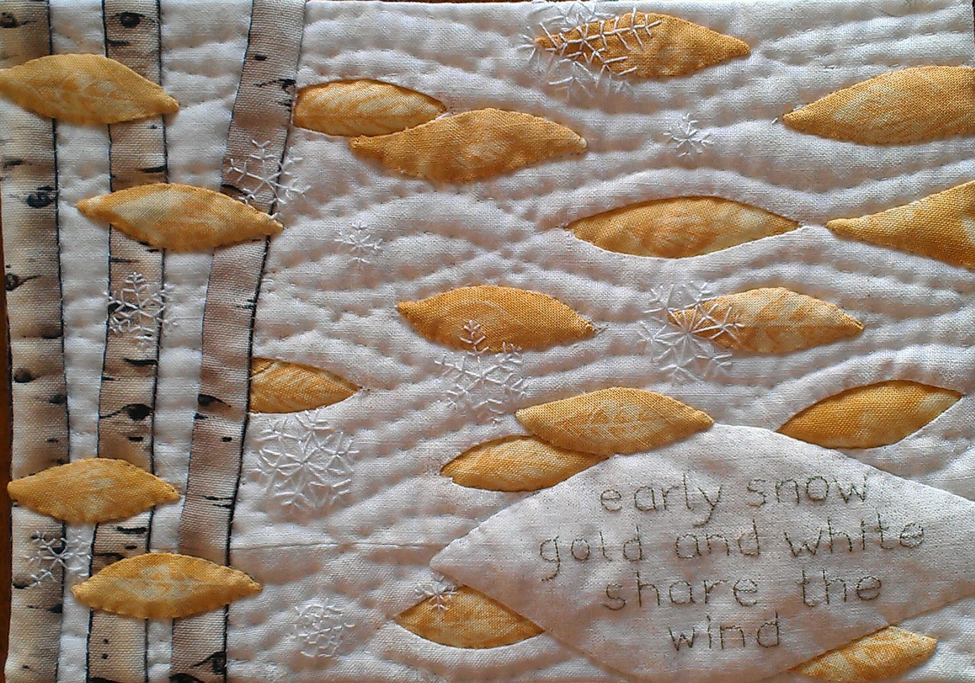Haiku + Quilt = Haikuilt (Workshop or Lecture)
