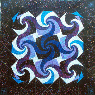 Ribbons & Fountains & Stars, Oh My! with Painless Paper Piecing