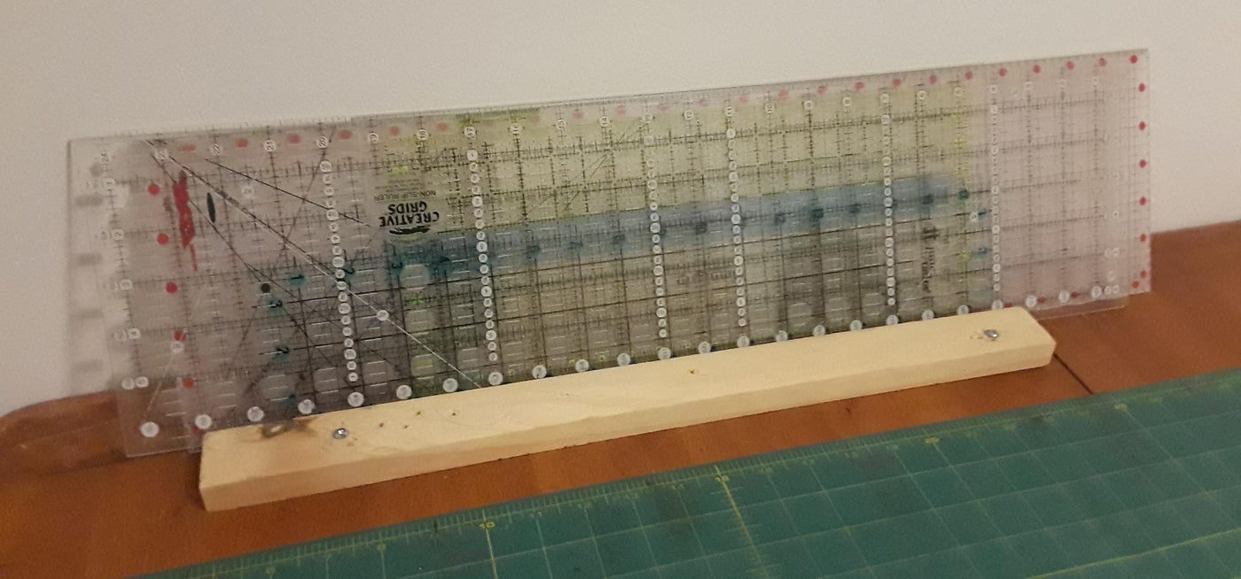 Simple, Handy Ruler Storage