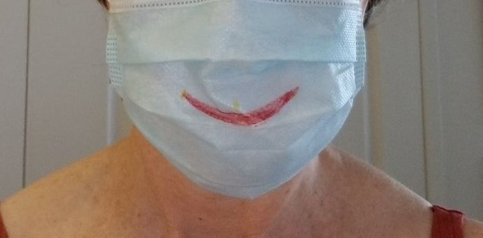 Put a smile on your . . . mask