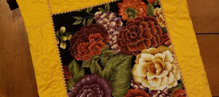 A Zippered Case from Free-Motion Mastery in a Month Practice Blocks