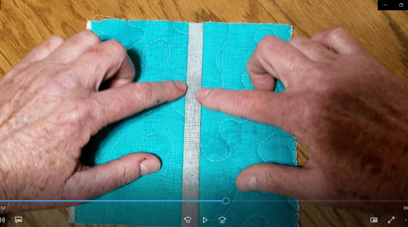 How to Join Your Quilted Practice Blocks to Make a Quilt
