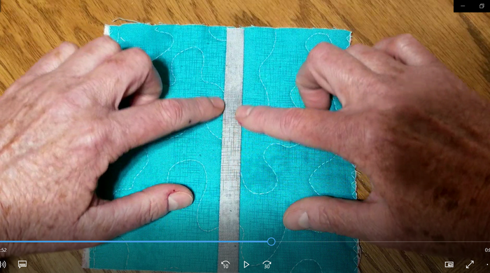 How to Join Your Quilted Practice Blocks to Make a Quilt