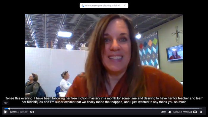 Presenting an Online Class in an <BR>In-Person Space