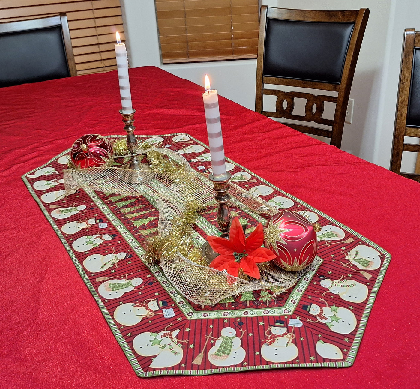 1-Hour Table Runner Pattern & Video class (with bonus Flag Streamer)