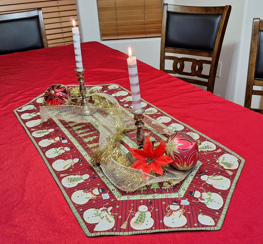 1-Hour Table Runner Pattern & Video class (with bonus Flag Streamer)