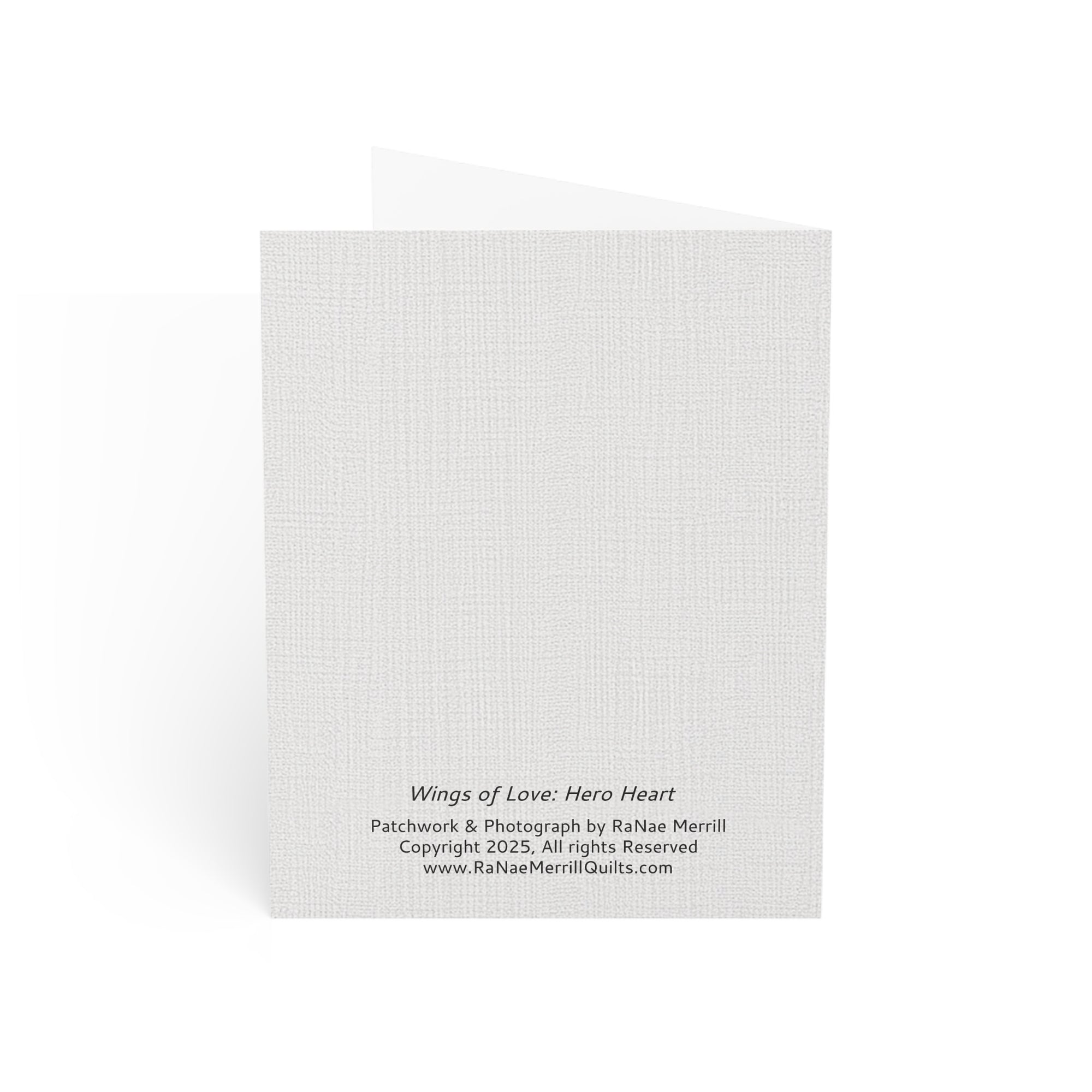 Wings of Love "You are my Hero" Greeting Card