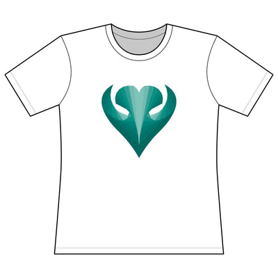 Ovarian Cancer Awareness Teal Heart T-Shirt 💙