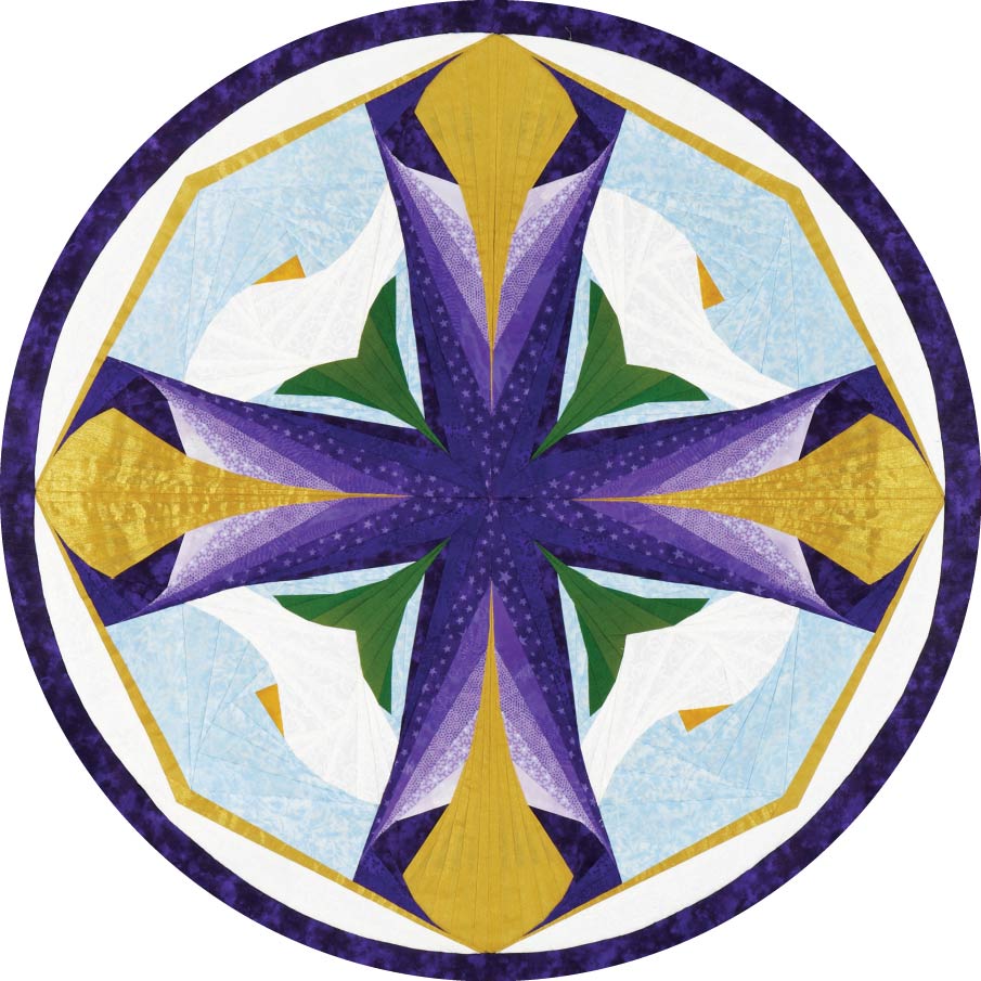 Spiral Mandala Stickers