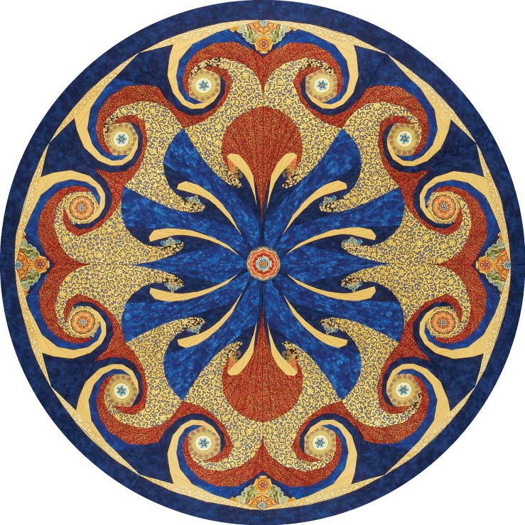 Spiral Mandala Stickers