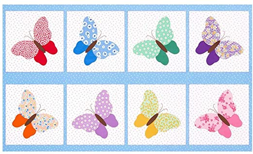 Flutterbyes Quilt Pattern <BR>(A Free-Motion Mastery in a Month Pattern)