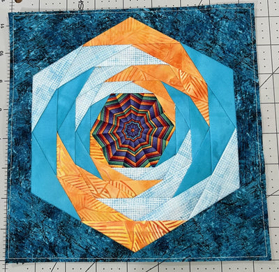 Simply Amazing Baravelle Spirals with Painless Paper Piecing (3-4 hour workshop)