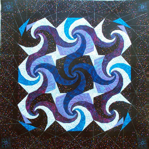 Ribbons & Fountains & Stars, Oh My! with Painless Paper Piecing