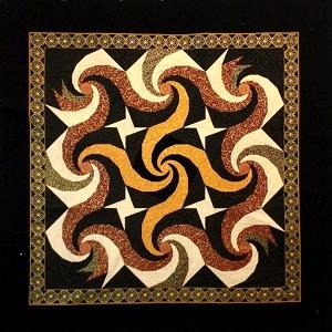 Ribbons & Fountains & Stars, Oh My! with Painless Paper Piecing