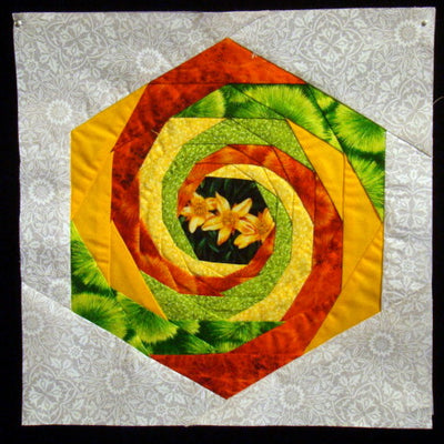 Simply Amazing Baravelle Spirals with Painless Paper Piecing (3-4 hour workshop)